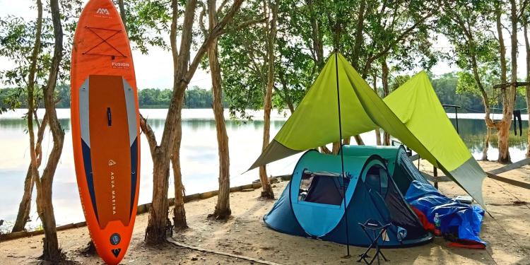 SUP Camping @ Tasik Biru Melaka