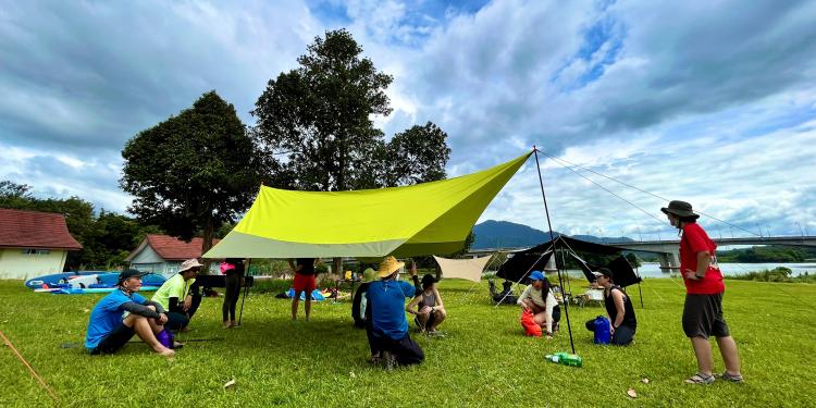SUP Camping @ Tasik Raban